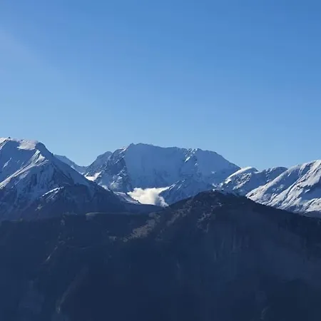 Studio Montagnard Vue Splendide Alpe D Huez Les Passeaux Alpe dʼHuez Extérieur photo