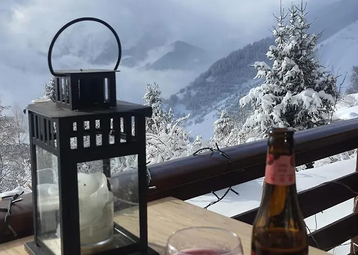 Studio Montagnard Vue Splendide Alpe D Huez Les Passeaux